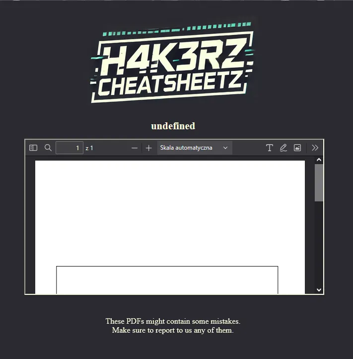 Do Not Cheat pdf loaded