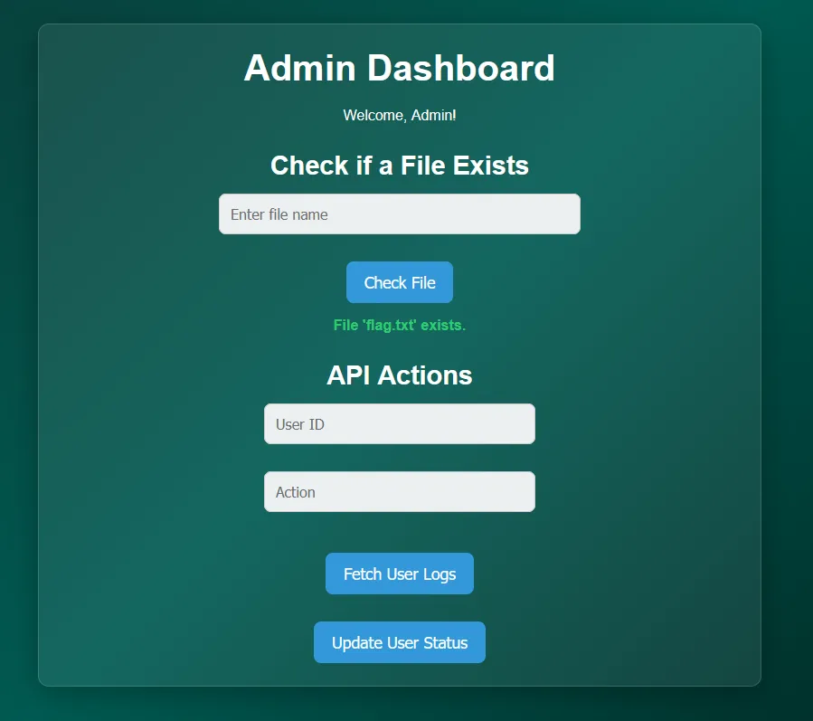 Flag File Exists