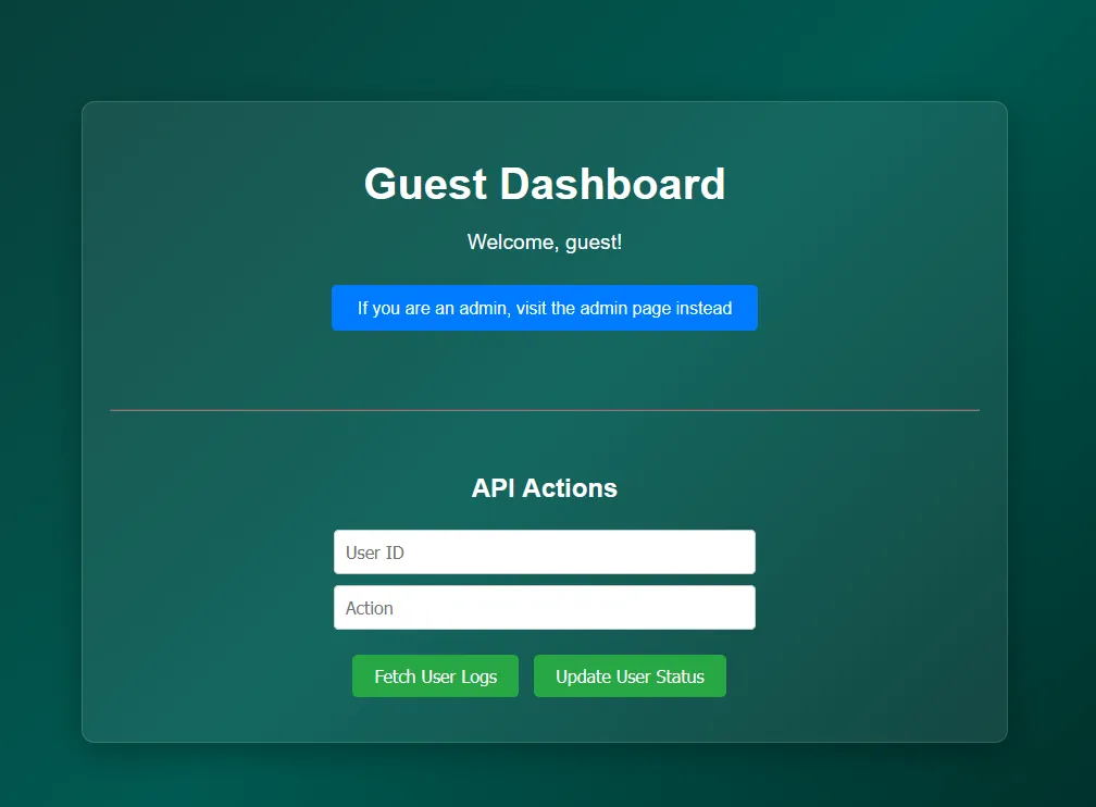 Guest Dashboard