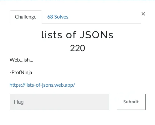 lists_of_JSONs